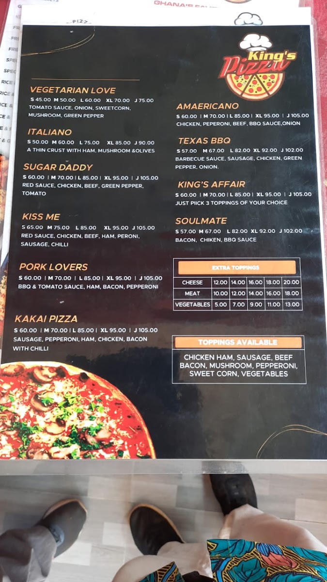 Menu King's Pizza-3